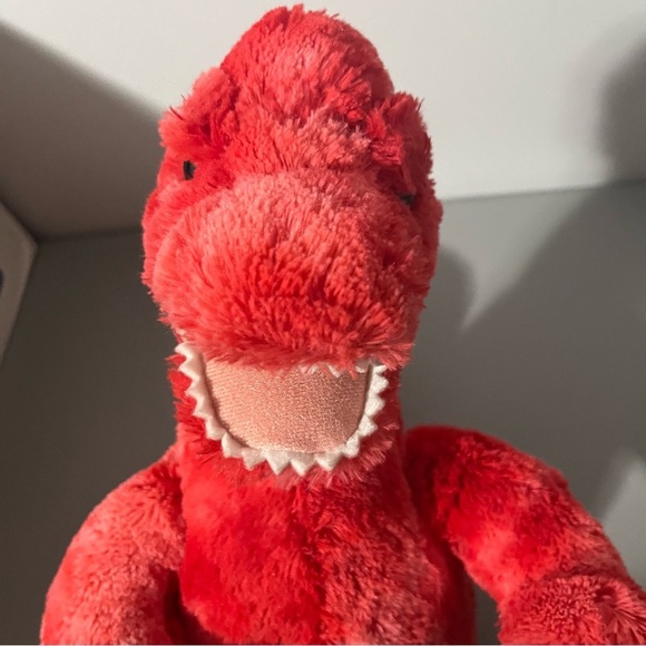 Build-A-Bear Workshop Red T-Rex dinosaur 2010 Retired - Picture 8 of 12